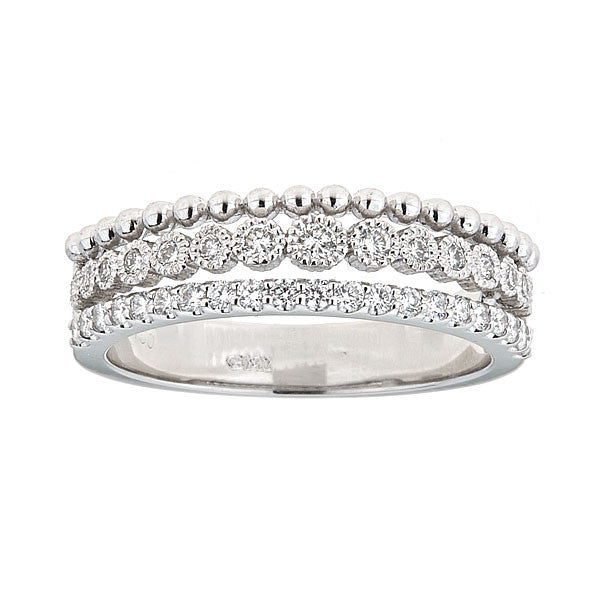 Icicle Triple Band Ring